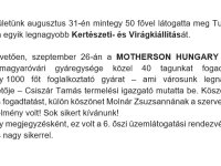 A közelmúlt eseményei